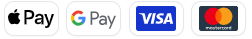 Apple Pay, Google Pay, Visa and Mastercard