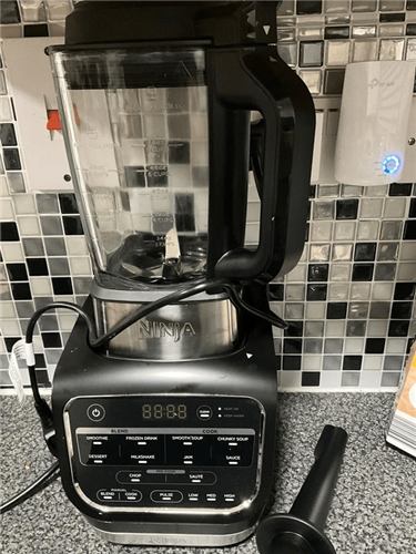 Ninja Foodi Blender and Soup Maker jug with the included tamper accessory